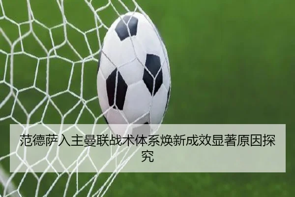 范德萨入主曼联战术体系焕新成效显著原因探究
